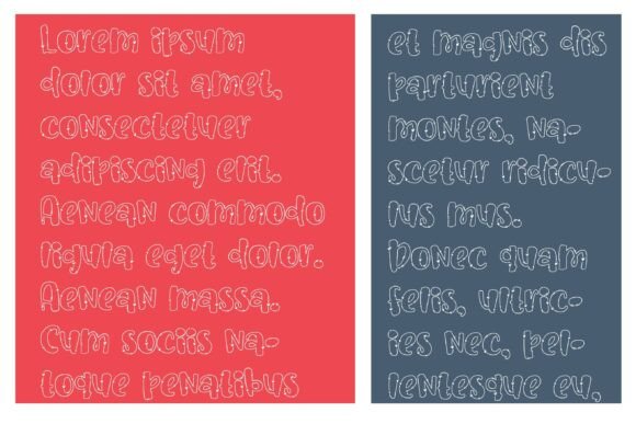 Octopus Kisses Font PNG with transparent background - Preview 4