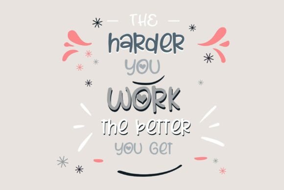 Overenamored Font PNG with transparent background - Preview 2