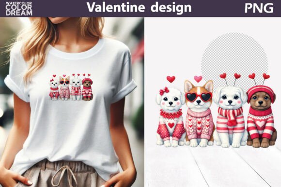 puppy heart valentines day svg for cricut gift shirts and mugs