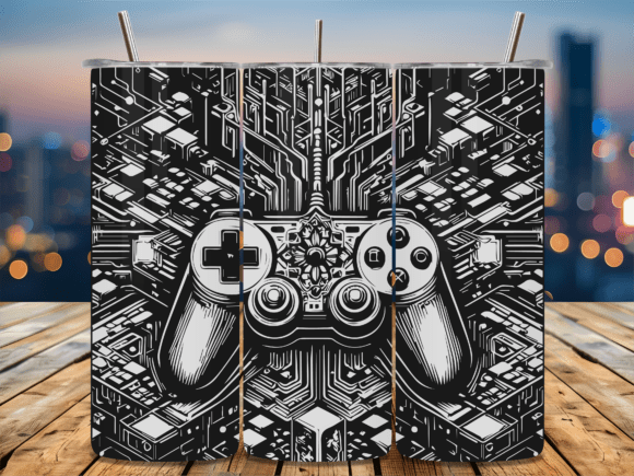 Retro Gamer Controller Graphic Crafts By CUT ZONE