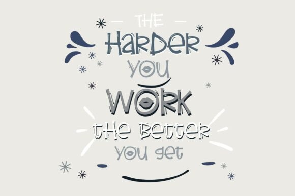 Smooze Font PNG with transparent background - Preview 3