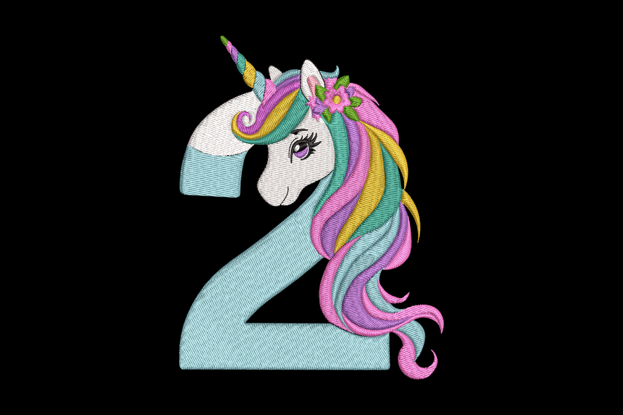 2nd Birthday Unicorn