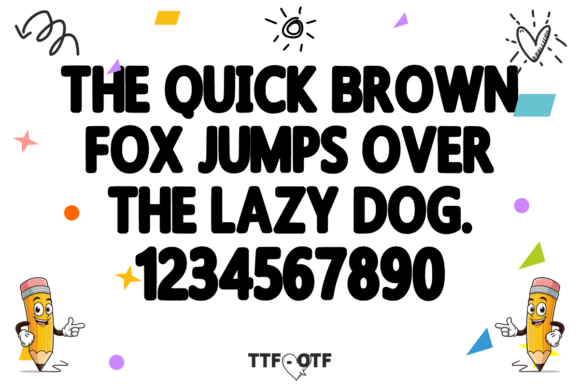 ABCD Kids  Font - Preview 3