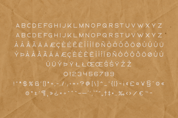 Ablation Smoked Edition Font - Preview 4