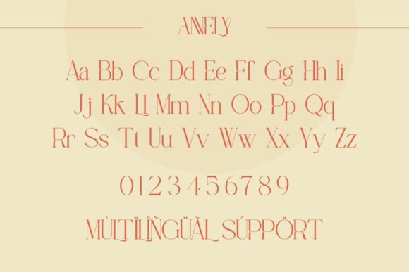 Annely Font - Preview 3