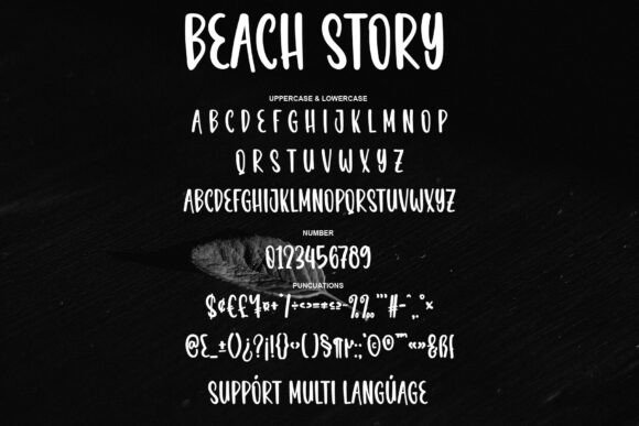 Beach Story Font - Preview 5