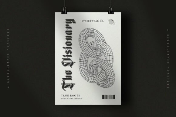 Blackbones Font - Preview 1