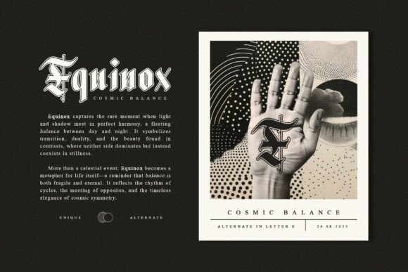 Blackbones Font - Preview 3