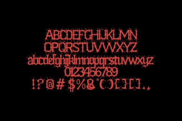 Blackspike Font - Preview 6
