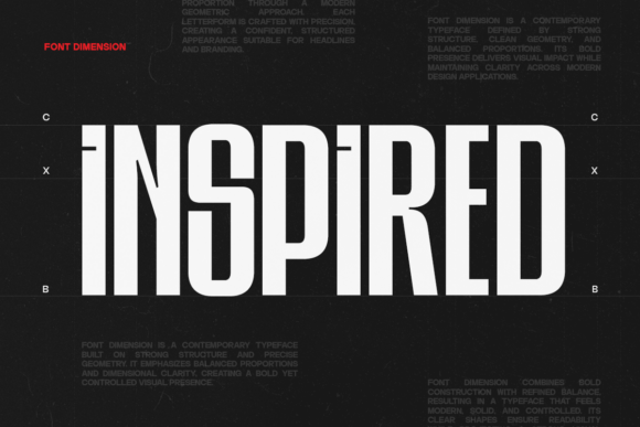 Bond Font - Preview 2