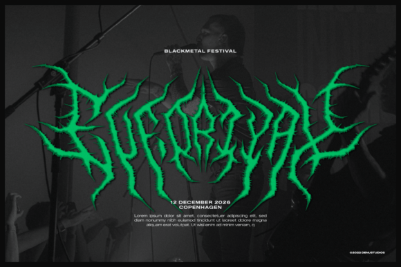 Brythor Font - Preview 5