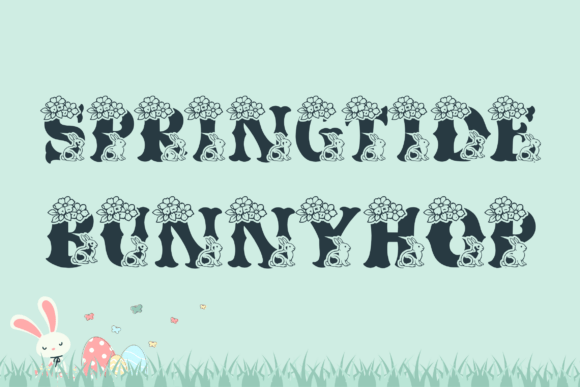 Caskford Easter Font - Preview 1