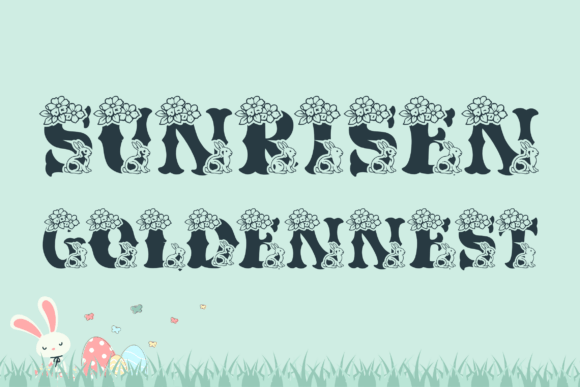 Caskford Easter Font - Preview 2