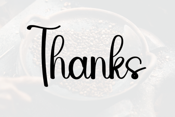 Coffee January Font - Preview 4