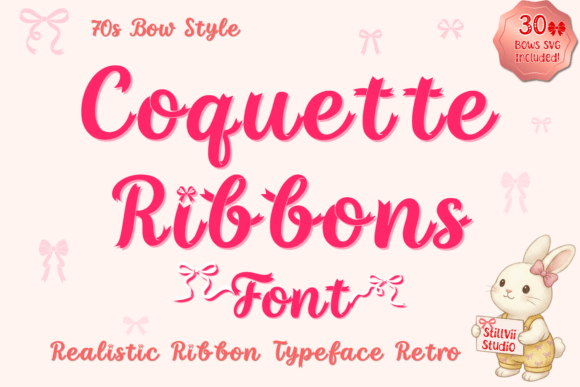 Coquette Ribbon Fonts