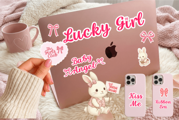 Coquette Ribbon Font - Preview 4
