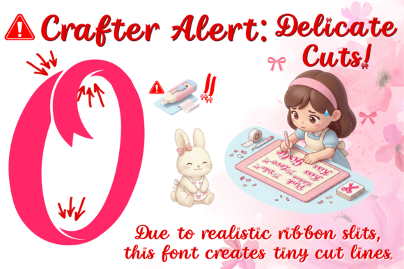 Coquette Ribbon Font - Preview 6