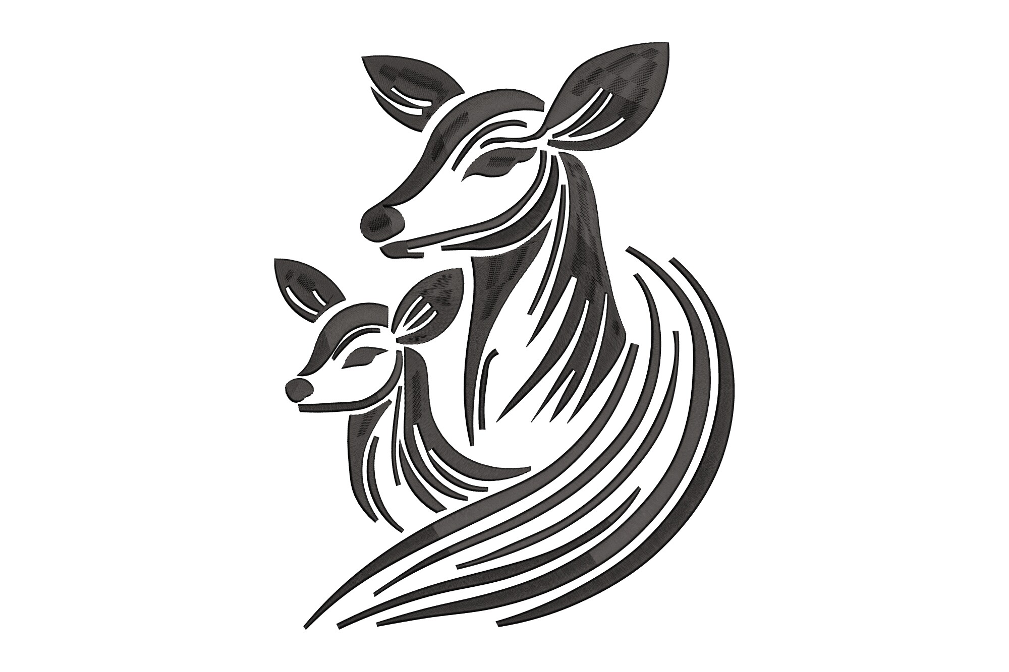 Deer and Fawn