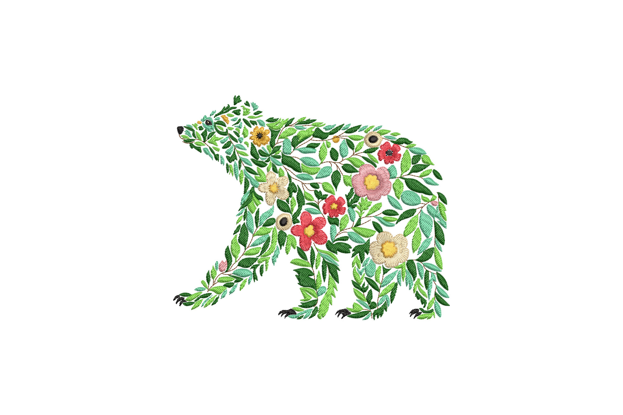 Floral Bear
