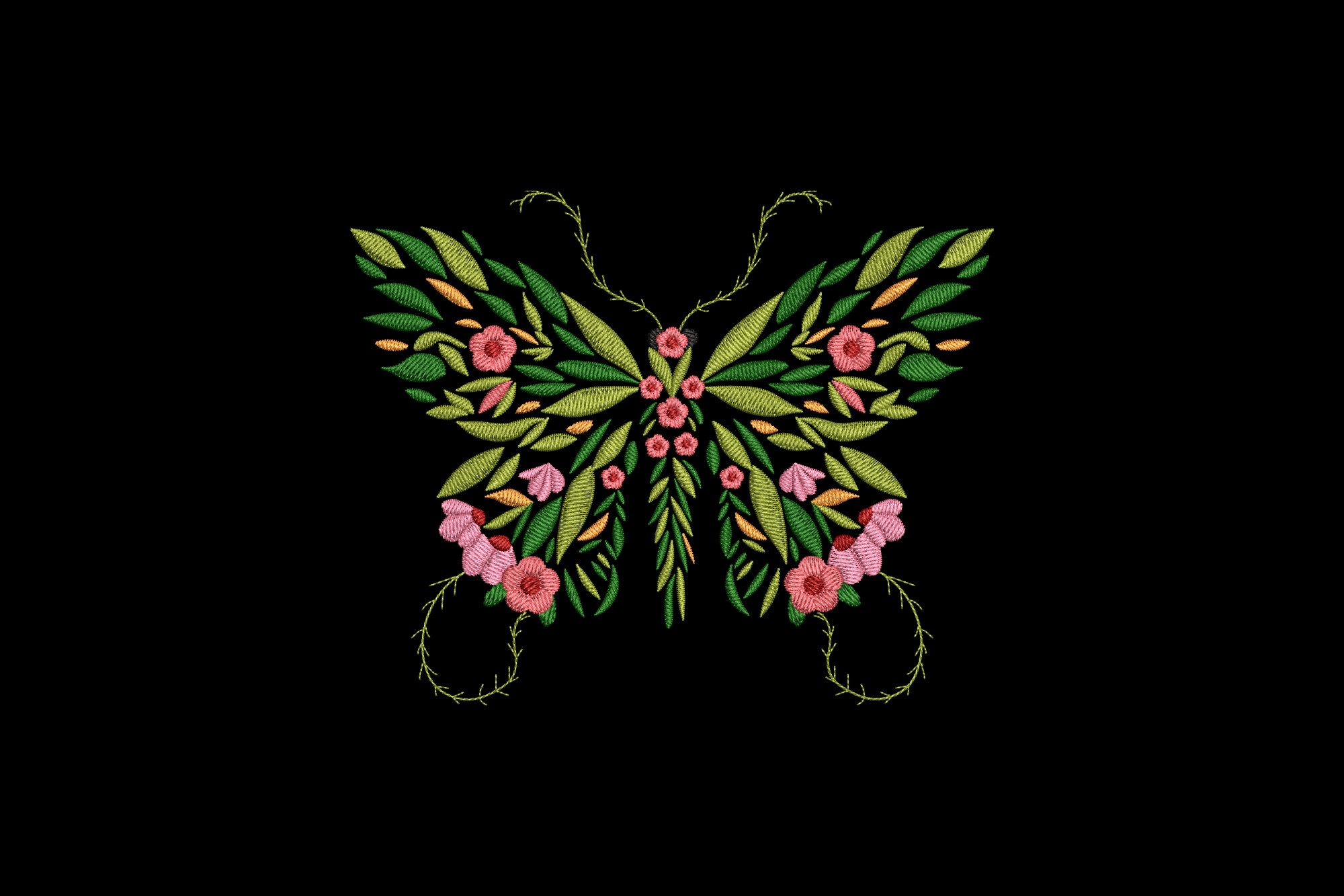 Floral Butterfly