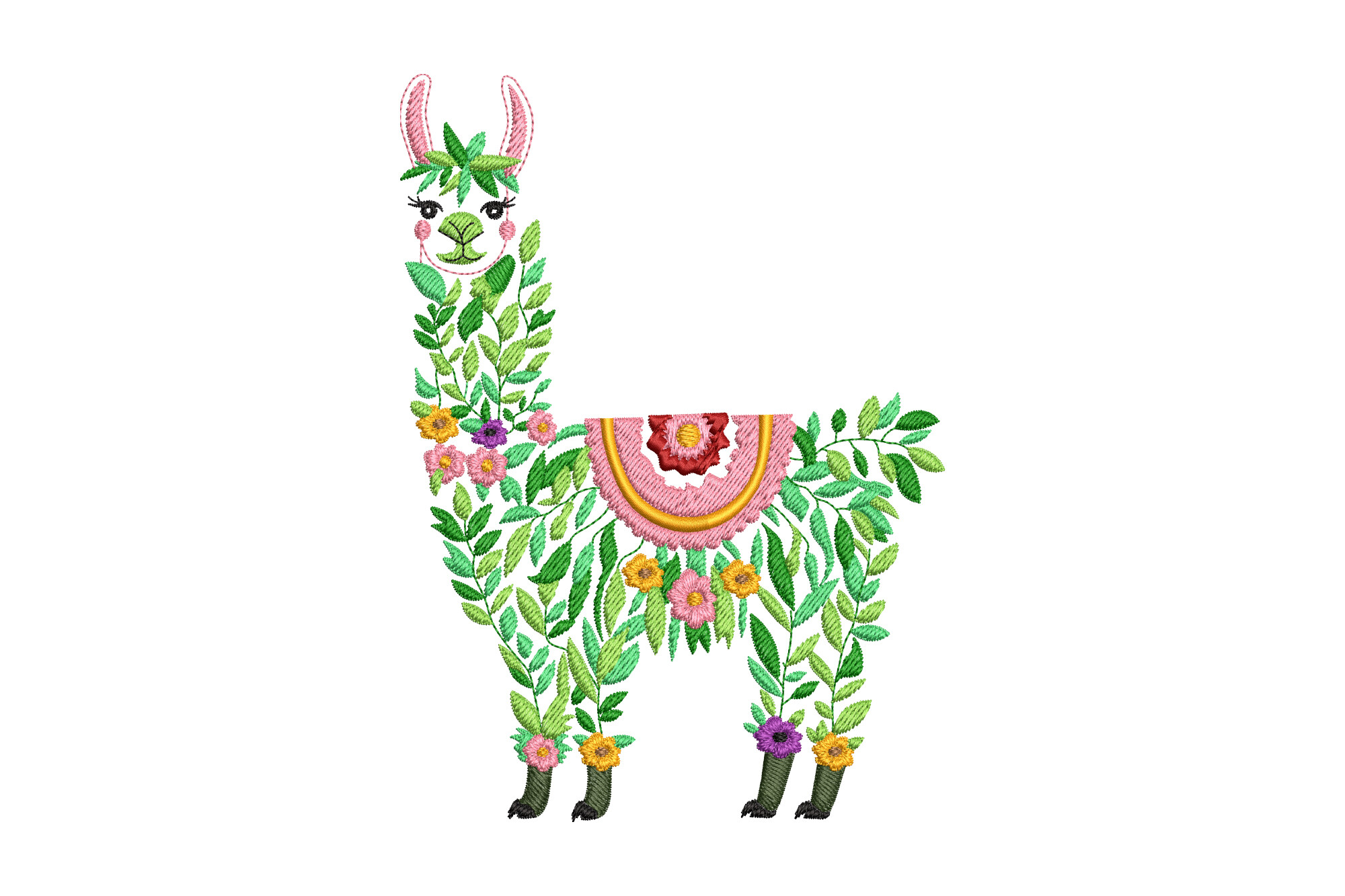 Floral Llama