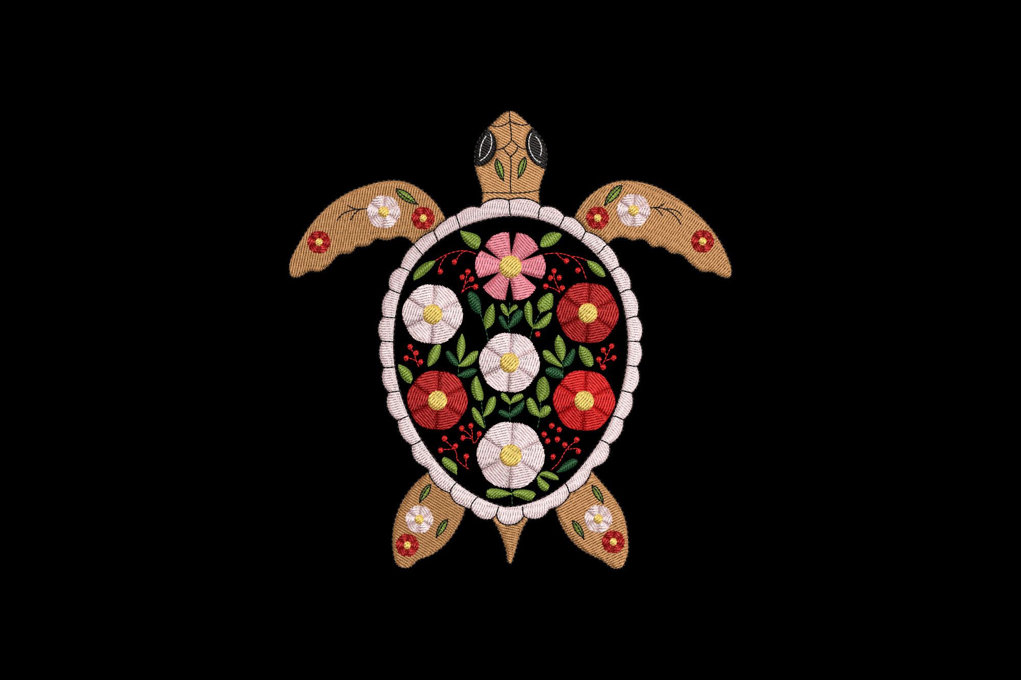 Floral Turtle