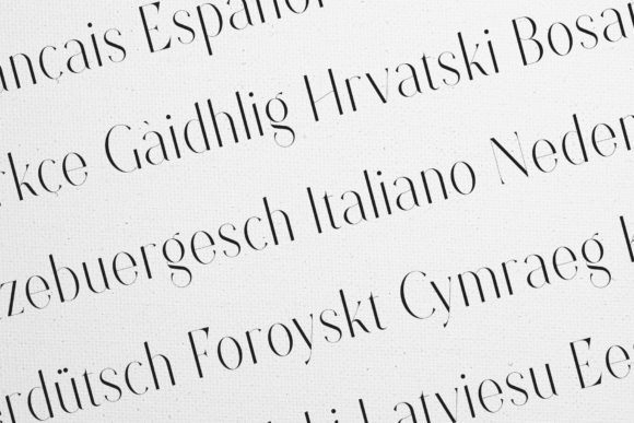 Future Flow Font - Preview 2