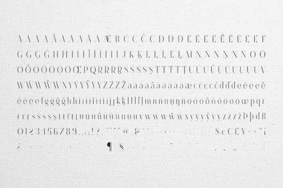 Future Flow Font - Preview 4