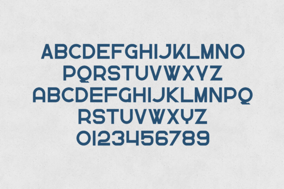 Greenth Font PNG with transparent background - Preview 1