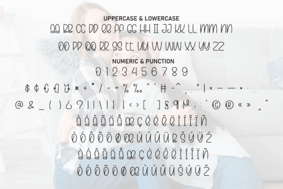 Happy Daughter Font PNG with transparent background - Preview 6