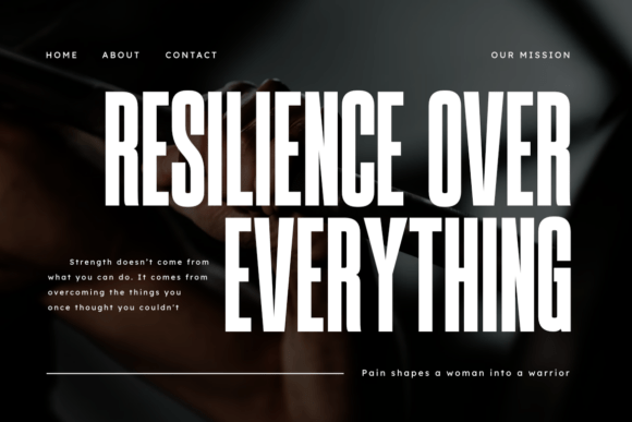 Intimate Font PNG with transparent background - Preview 2