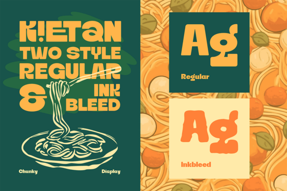 Kietan Font PNG with transparent background - Preview 3