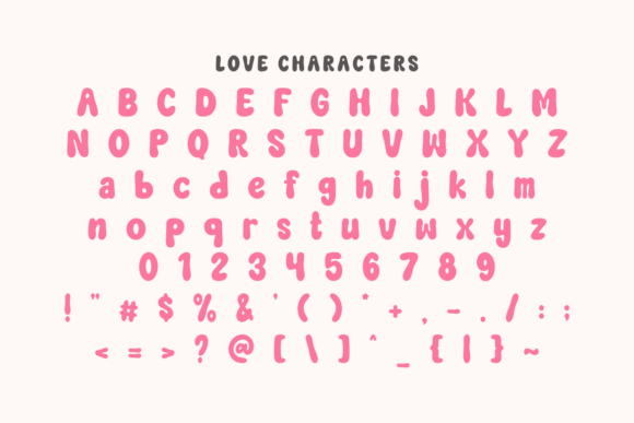 Love Yourself Duo Font PNG with transparent background - Preview 1