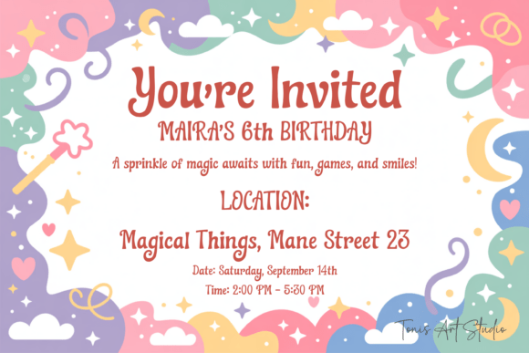Magical Things Font PNG with transparent background - Preview 5