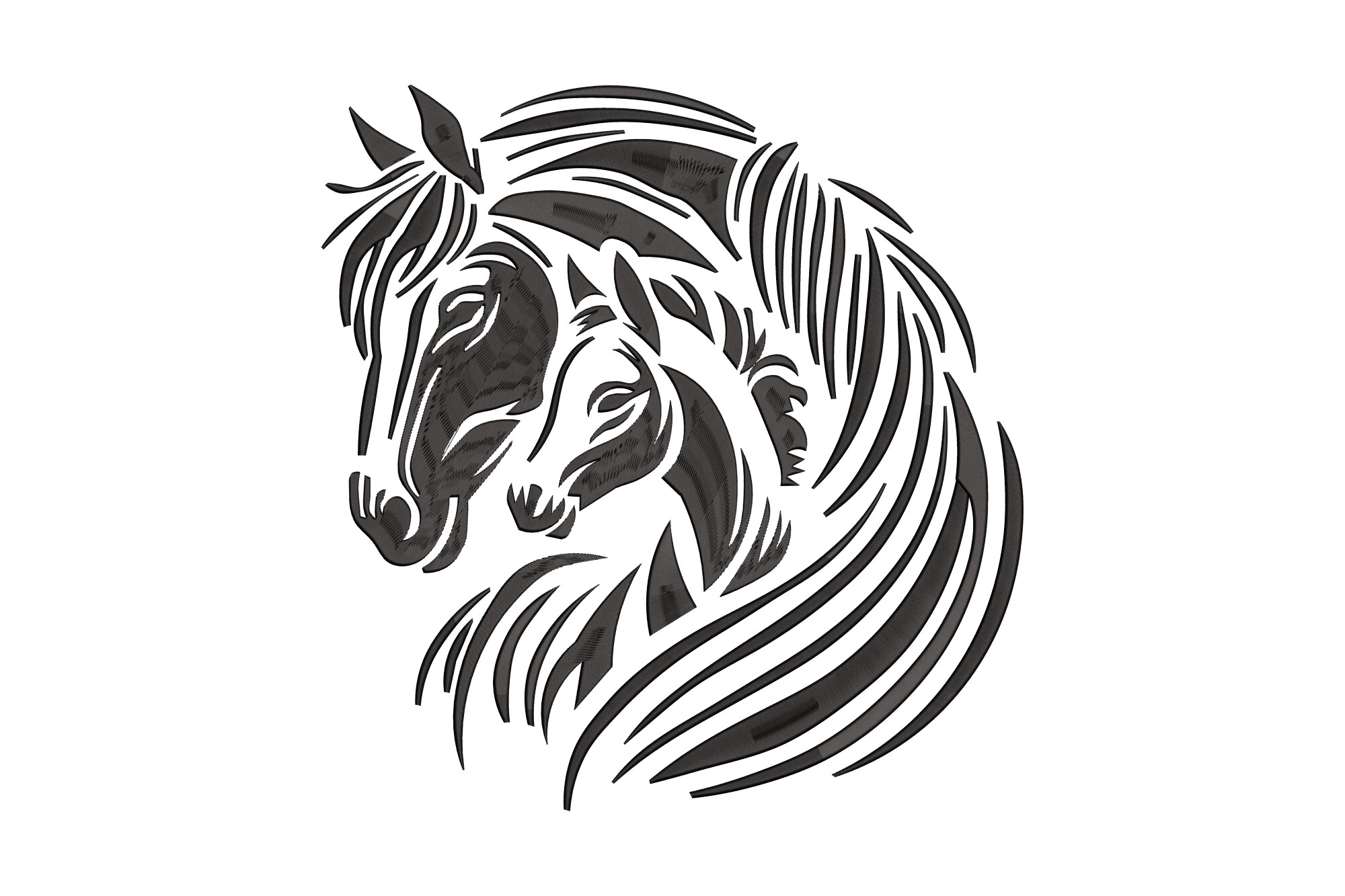 Majestic Horse Silhouette
