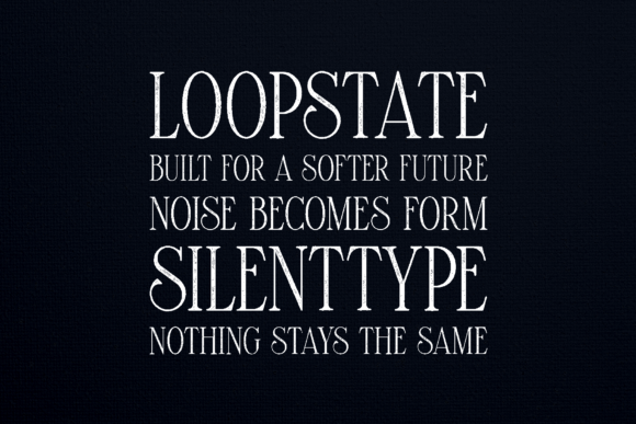 Maturation Lines Font PNG with transparent background - Preview 3