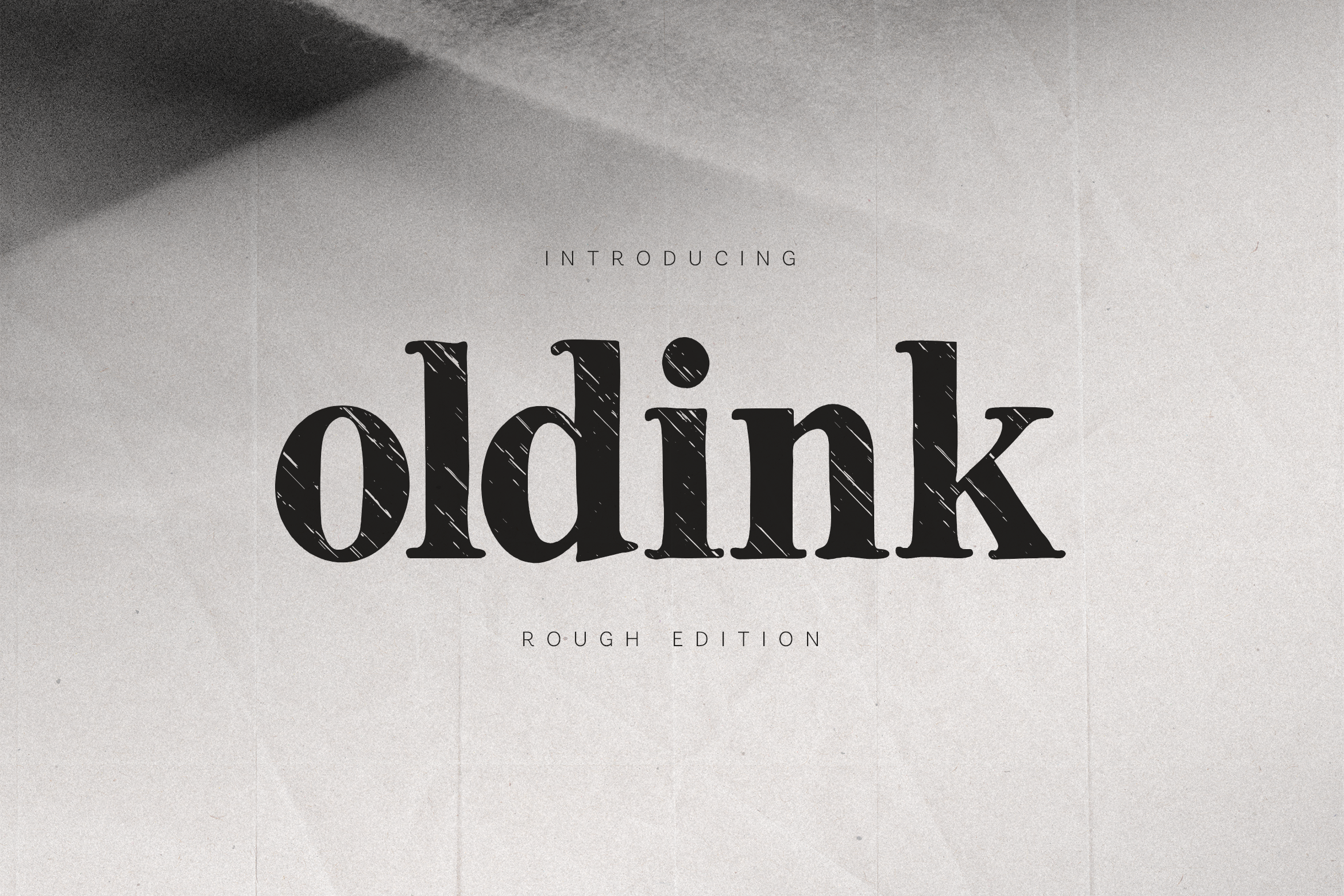 Oldink preview, vintage classic serif