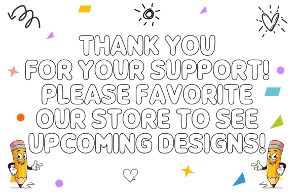 Outline Display Font PNG with transparent background - Preview 4