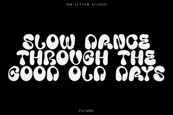 Plumby Font PNG with transparent background - Preview 1