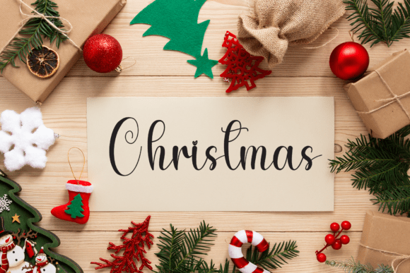 Sister Reindeer Font PNG with transparent background - Preview 4