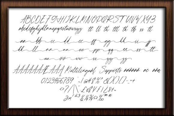 Blissary Kindora Font - Preview 1