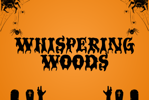 Caskford Halloween Font - Preview 2