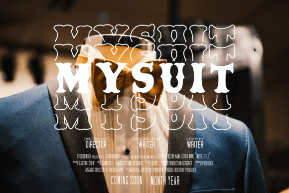 Caskford Stacked Font - Preview 6