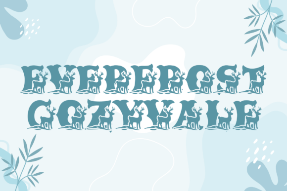 Caskford Winter Font - Preview 1