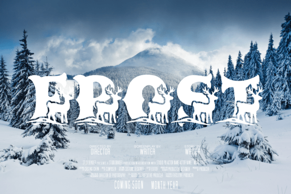 Caskford Winter Font - Preview 6