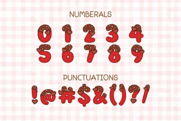 Chocolate Red Berry Font - Preview 2
