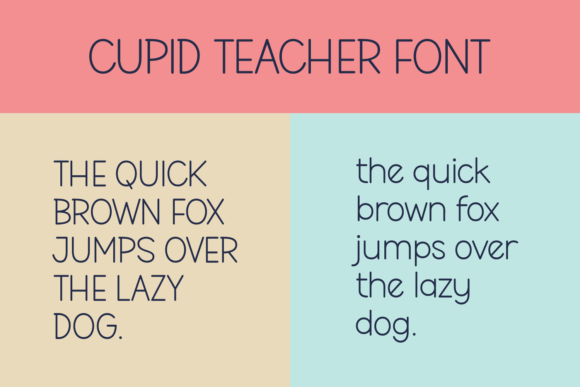 Cupid Teacher Font PNG with transparent background - Preview 3