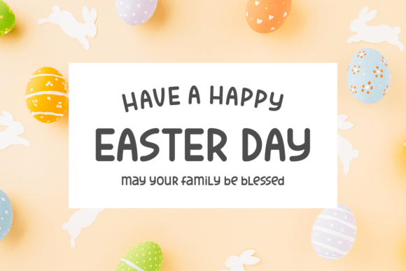 Easter Outside Font - Preview 2
