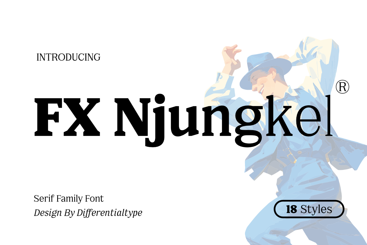 FX Njungkel preview: serif for editorial and printed documents