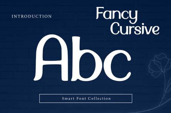 Fancy Cursive Font - Preview 1